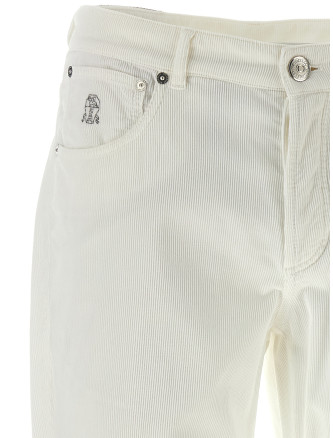 Брюки BRUNELLO CUCINELLI Velvet pants (M279NI1780C2200) #