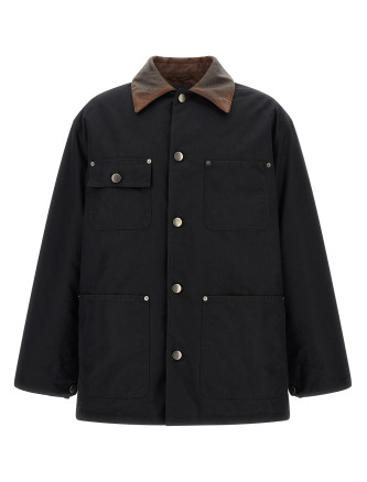 Парка PRADA Padded canvas jacket