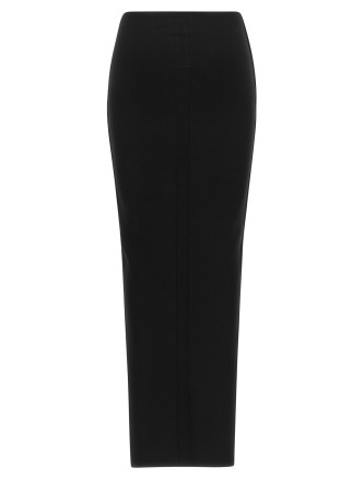 Юбка макси RICK OWENS Knitted skirt (RO02F5691KST09) #