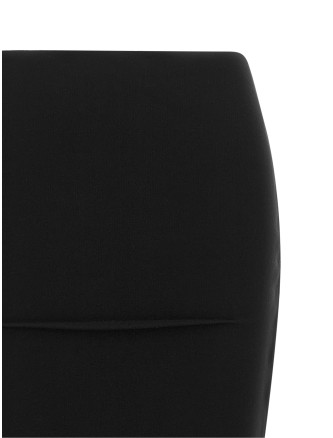 Юбка макси RICK OWENS Knitted skirt (RO02F5691KST09) #