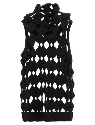 Повседневный топ RICK OWENS 'Sarutanya' (RO02F5686WSSEHK09) #
