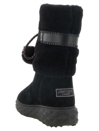 Снежные ботинки JIMMY CHOO 'Cobi' (COBIUSGVBLACKBLACK) #
