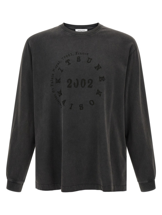 Футболка MAISON KITSUNE 'Maison Kitsuné Circle Stamp' (MRMJT06KJBIT80519) #1