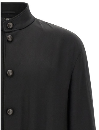 Свитшот ZEGNA Mulberry silk sweatshirt (402614A49SS5O4100) #