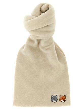 Шарф MAISON KITSUNE 'Double Fox Head'