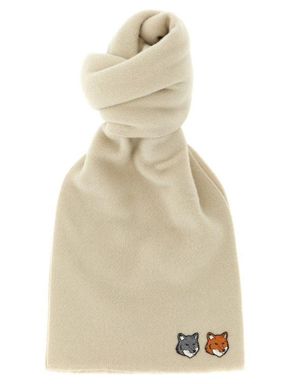 Шарф MAISON KITSUNE 'Double Fox Head' (MRUAT04WB00600558) #1