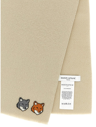 Шарф MAISON KITSUNE 'Double Fox Head' (MRUAT04WB00600558) #