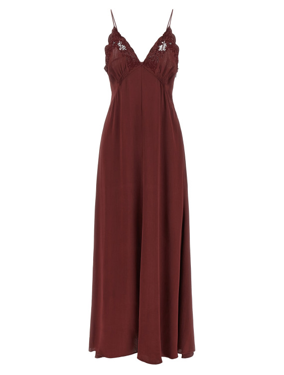 Платье макси TWIN SET Envers satin dress (262TT217100020) #1