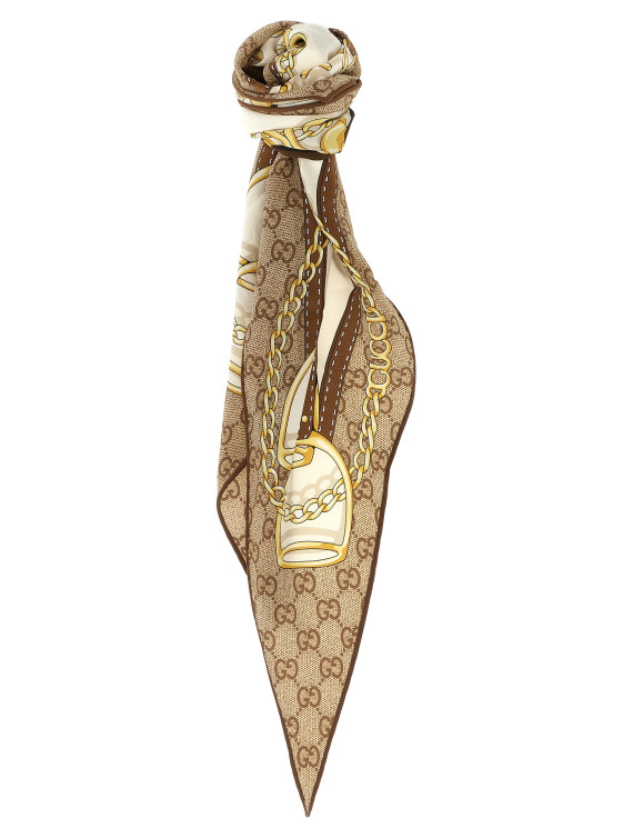 Шарф GUCCI Silk scarf twill (8749763G0059965) #1