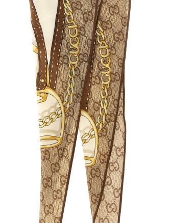 Шарф GUCCI Silk scarf twill (8749763G0059965) #