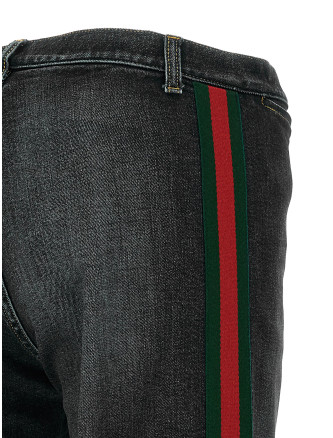 Джинсы GUCCI 'Nastro Web' (875555XDDID1000) #