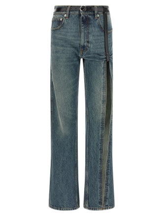 'Suspended' jeans