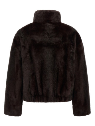 Шуба ARMY YVES SALOMON Reversible fur (27W26WFV03357VIRVB3333) #