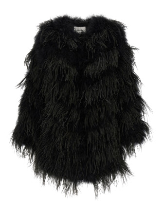 Шуба YVES SALOMON Feather caban