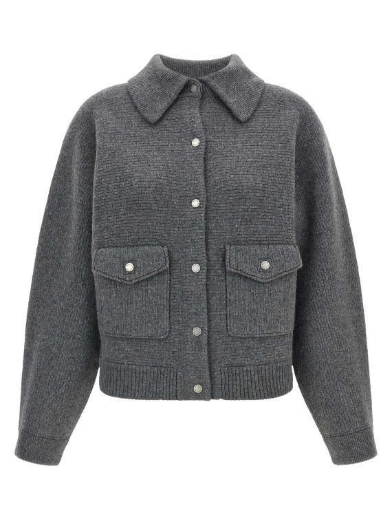 Куртка GUEST IN RESIDENCE Felt bomber jacket (W48335JHCHARCOAL) #1