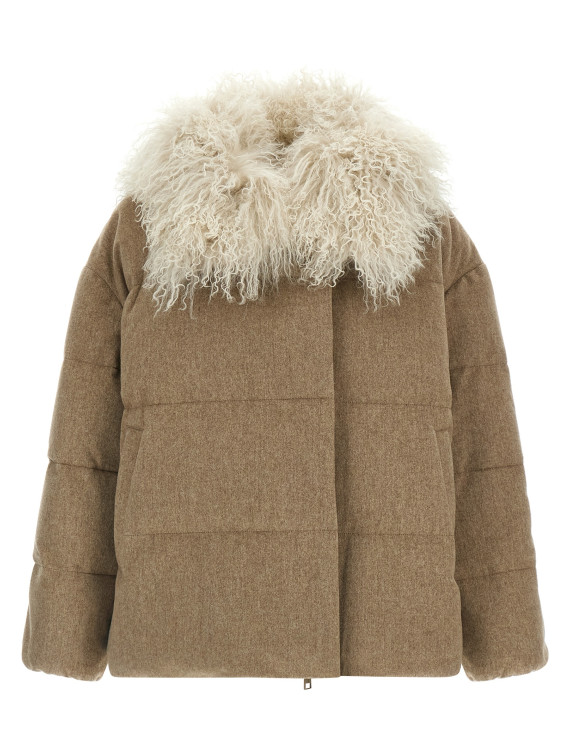 Пуховик ARMY YVES SALOMON Removable insert down jacket (27W27WFV01169U09WA2303) #1