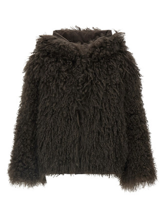 Шуба ARMY YVES SALOMON Reversible fur down jacket (27W27WFV05065J05WA2324) #