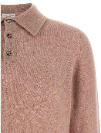 Поло ROBERTO COLLINA Cashmere and silk polo shirt (263MYB3200430) #