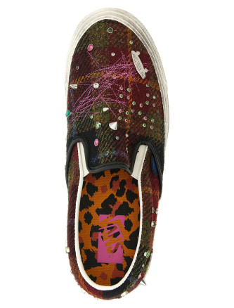 Кроссовки VANS 'Premium Classic Harris Tweed Slip-On' (VN000E96BJN1) #