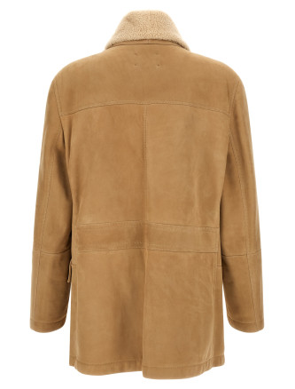 Куртка BRUNELLO CUCINELLI Caban shearling Curly (MPMCU2091C9876) #