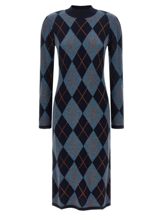 Платье TWIN SET Diamond-shaped knit dress (262TT327314173) #1