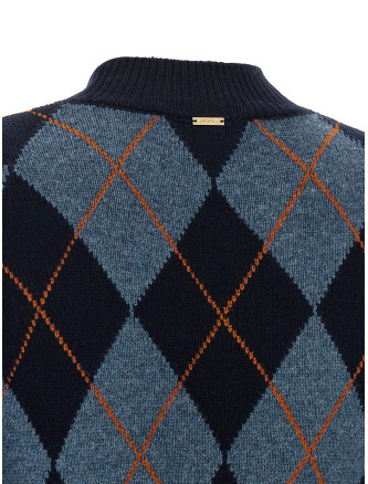 Платье TWIN SET Diamond-shaped knit dress (262TT327314173) #