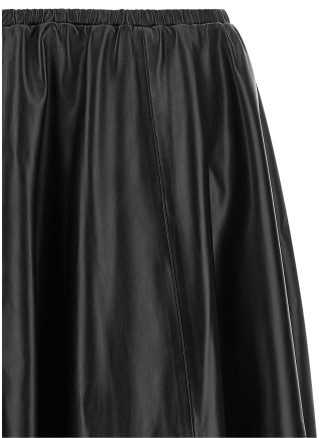 Юбка макси ALBERTA FERRETTI Leather skirt (A370551900555) #