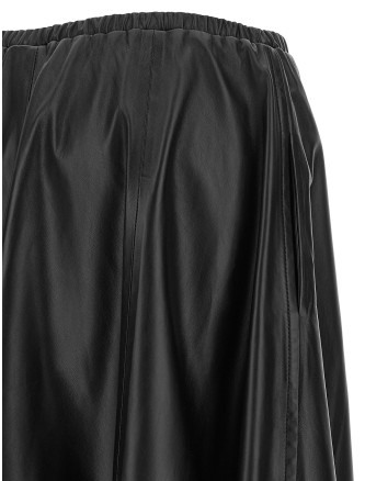 Юбка макси ALBERTA FERRETTI Leather skirt (A370551900555) #