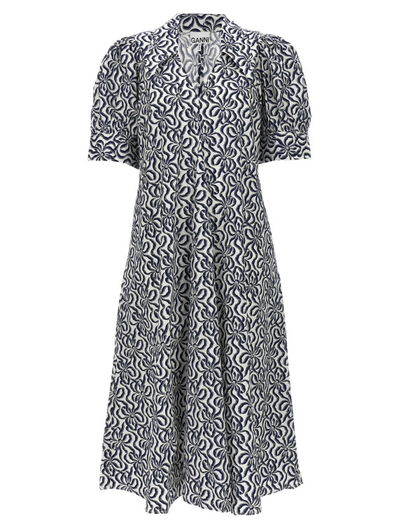 Платье GANNI Printed dress (F8857135) #1