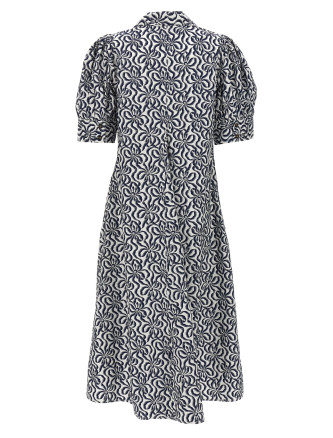 Платье GANNI Printed dress (F8857135) #