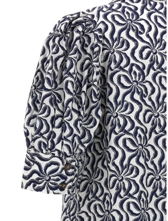 Платье GANNI Printed dress (F8857135) #