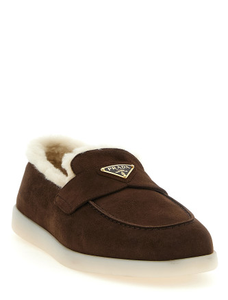 Лоферы PRADA Suede loafers (1D222NFZB253ZKPF0003) #