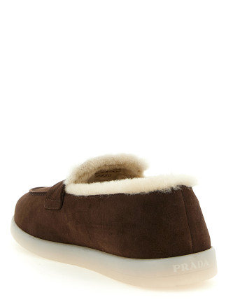 Лоферы PRADA Suede loafers (1D222NFZB253ZKPF0003) #
