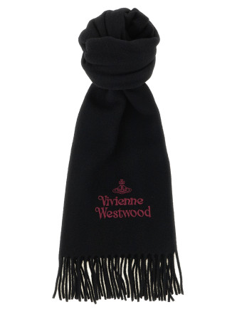 Шарф VIVIENNE WESTWOOD Logo embroidery scarf
