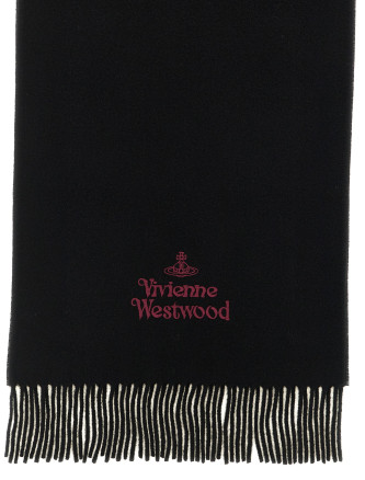 Шарф VIVIENNE WESTWOOD Logo embroidery scarf (81030007W00Q7AACN401) #