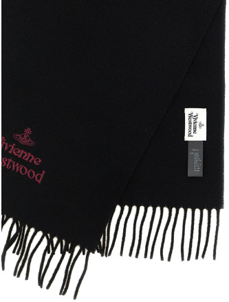 Шарф VIVIENNE WESTWOOD Logo embroidery scarf (81030007W00Q7AACN401) #