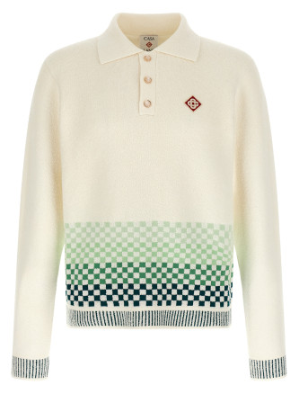 Поло CASABLANCA Chess polo shirt