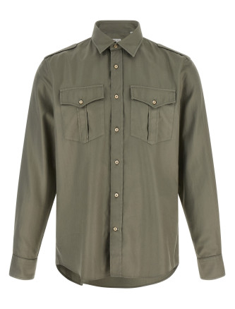 Cotton chevron shirt