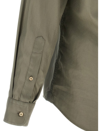 Рубашка BRUNELLO CUCINELLI Cotton chevron shirt (MD6973059C6043) #
