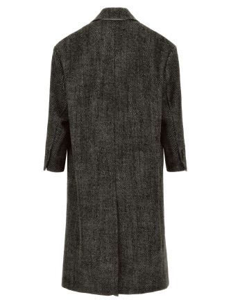 Пальто AMI PARIS Double-breasted coat (HCO458WV0214044) #
