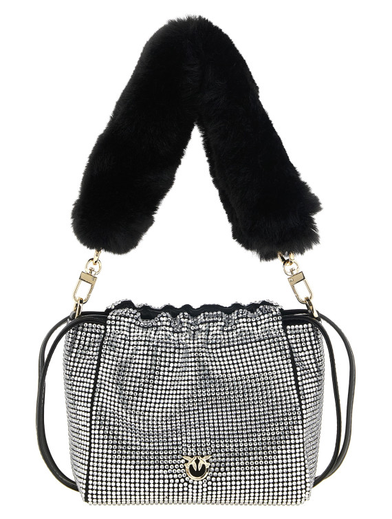 Сумка PINKO Rhinestone bucket bag (107635A3M9Z99Y) #1