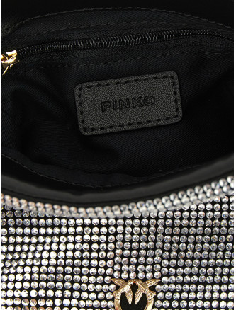 Сумка PINKO Rhinestone bucket bag (107635A3M9Z99Y) #