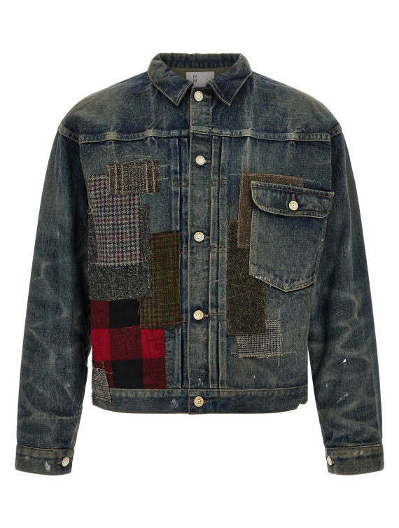 Куртка JUNYA WATANABE Patchwork denim jacket (WRJ9151) #1
