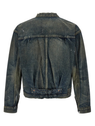 Куртка JUNYA WATANABE Patchwork denim jacket (WRJ9151) #