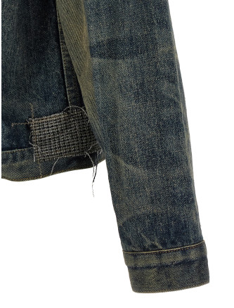 Куртка JUNYA WATANABE Patchwork denim jacket (WRJ9151) #