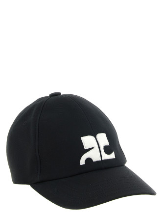 Кепка COURREGES 'AC Logo Cotton Cap' (326TCT050CO01349999) #