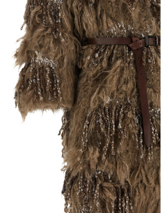 Пальто BRUNELLO CUCINELLI 'Dazzling Moss Embroidery' (M1U351306C9176) #