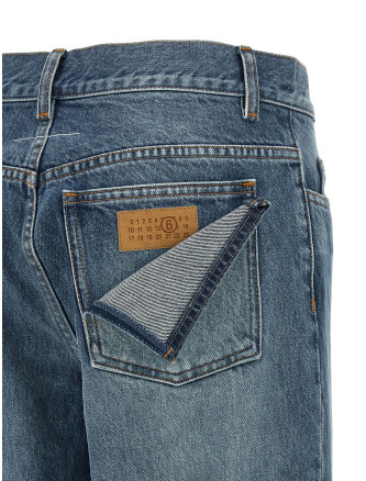 Джинсы MM6 MAISON MARGIELA Double pocket jeans (S62LB0228M30058966) #
