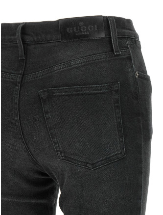 Джинсы GUCCI Lavé denim jeans (865596XDDHR1000) #