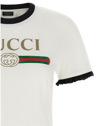 Футболка GUCCI 'Gucci Web' 'Incrocio GG' (865051XJHT39066) #